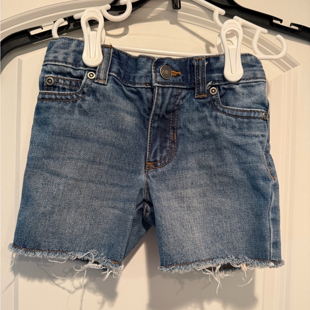 Carter's Light Blue Denim Cutoff Shorts